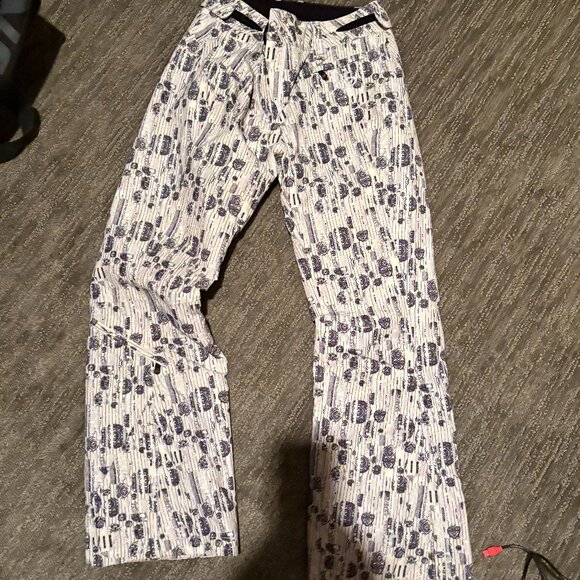 White descente ski pants - Picture 1 of 2